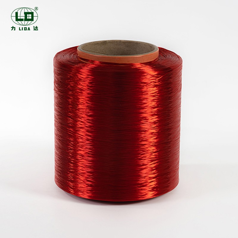 რომელ ინდუსტრიებში გამოიყენება Total Brgiht Polyester Dope Dyed Filament Yarn